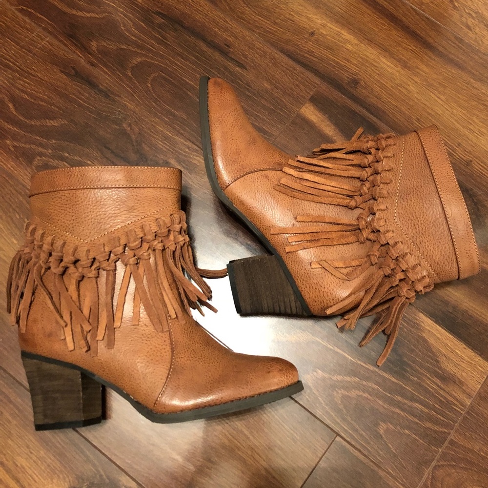 💥NWOT Sbicca Vintage Collection Leather Booties